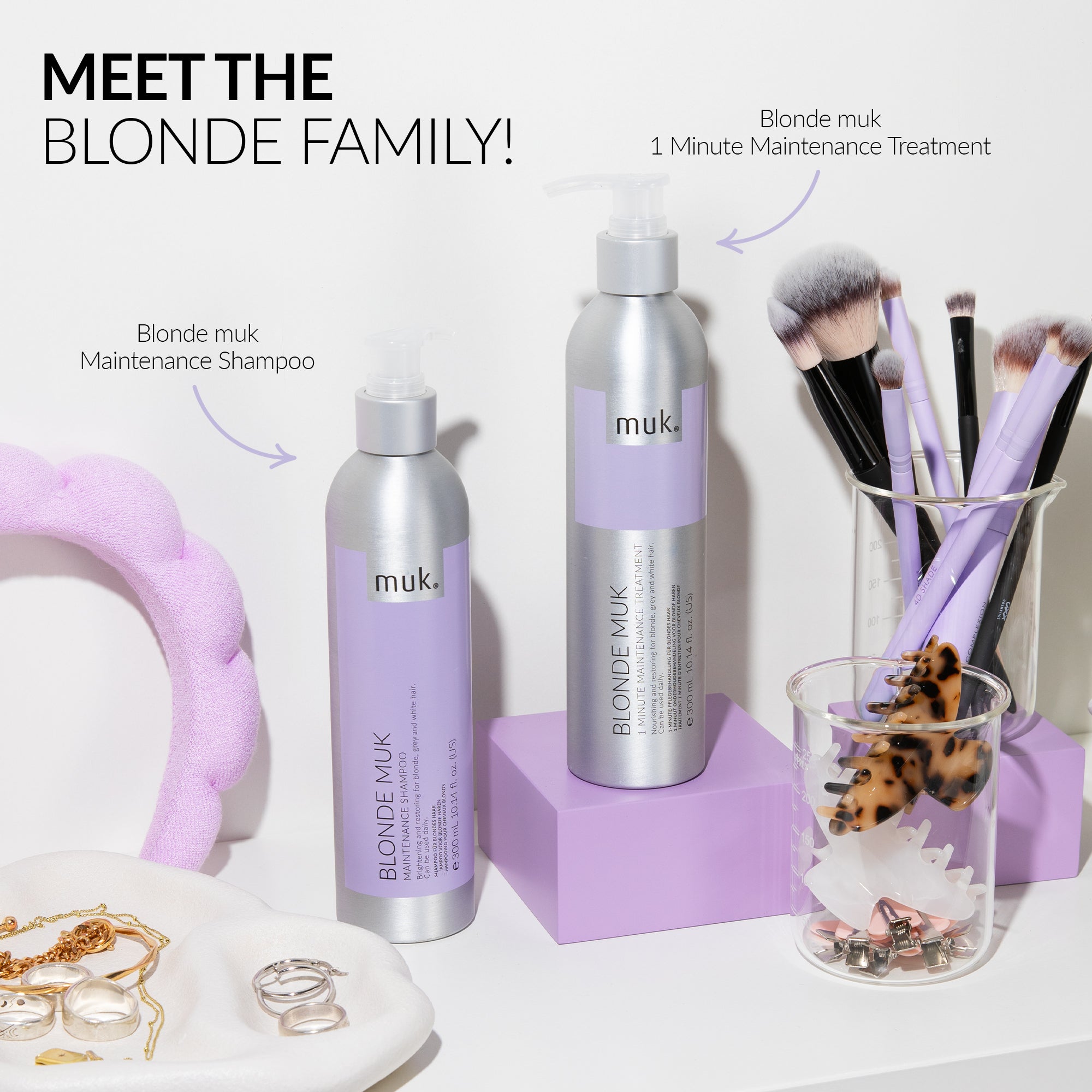 Blonde MUK Maintenance Shampoo 300ml
