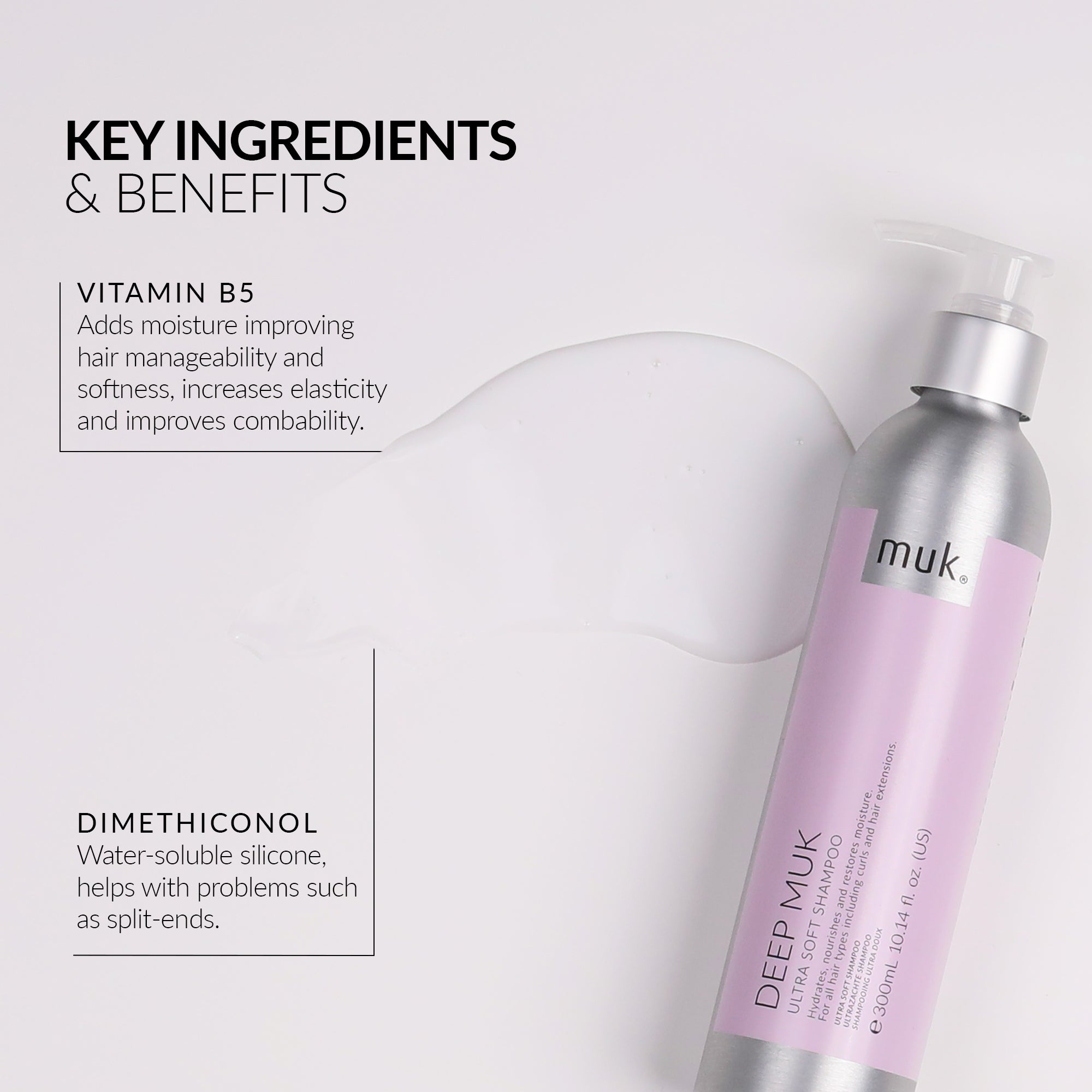 Deep MUK Ultra Soft Shampoo 300ml