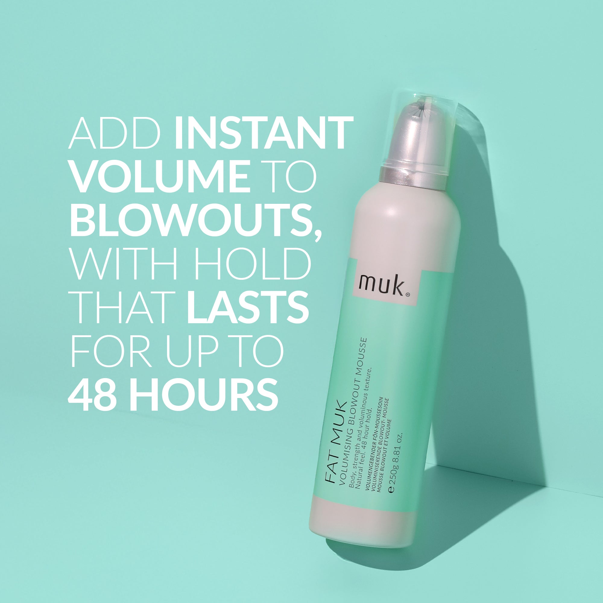 Fat MUK Volumising Blowout Mousse